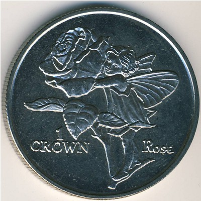 Isle of Man, 1 crown, 1996