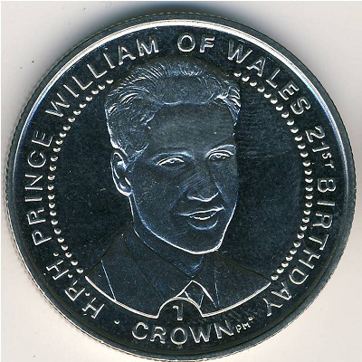 Isle of Man, 1 crown, 2003