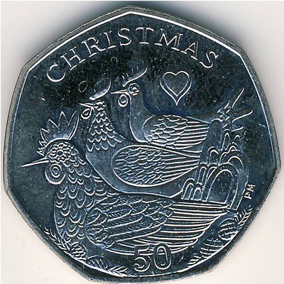 Isle of Man, 50 pence, 2007
