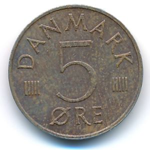 Дания, 5 эре (1978 г.)