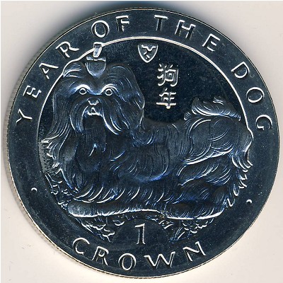 Isle of Man, 1 crown, 1994