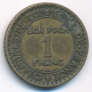 France, 1 franc, 1922