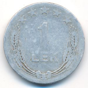 Albania, 1 lek, 1964