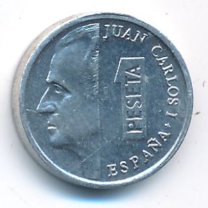 Испания, 1 песета (1989 г.)