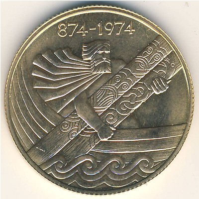 Iceland, 10000 kronur, 1974