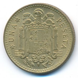 Испания, 1 песета (1953 г.)