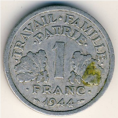 Coins Catalog - France, 1 franc, KM#902.3 / Numismatics with Global Coins