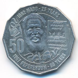 Australia, 50 cents, 2017