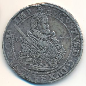 Саксония-Альбертина, 1 талер (1577 г.)