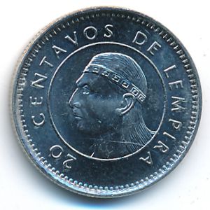 Гондурас, 20 сентаво (1999 г.)