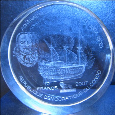 Конго, Демократическая республика, 10 франков (2007 г.)