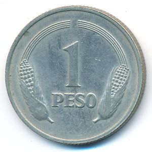 Colombia, 1 peso, 1978