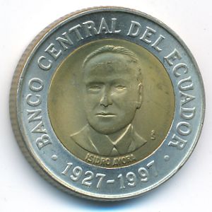 Ecuador, 500 sucres, 1997