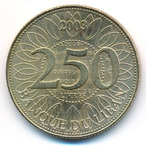 Ливан, 250 ливров (2003 г.)