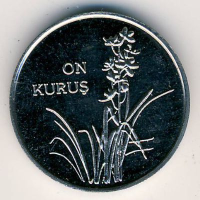 Northern Cyprus., 10 kurus, 2010