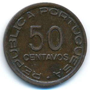 Мозамбик, 50 сентаво (1945 г.)