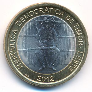 East Timor, 100 centavos, 2012