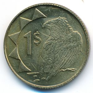 Namibia, 1 dollar, 2006