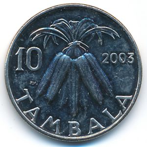 Малави, 10 тамбала (2003 г.)