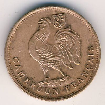 Cameroon, 50 centimes, 1943