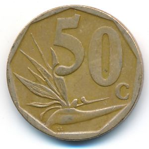 ЮАР, 50 центов (2006 г.)