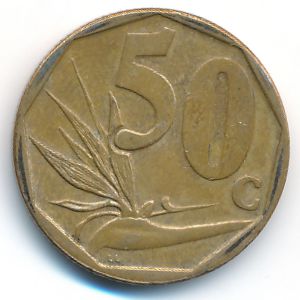 ЮАР, 50 центов (2007 г.)