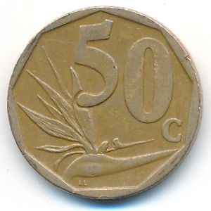 ЮАР, 50 центов (2007 г.)