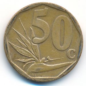 ЮАР, 50 центов (2008 г.)