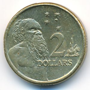 Australia, 2 dollars, 2013