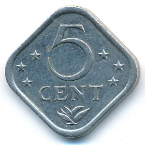 Antilles, 5 cents, 1983