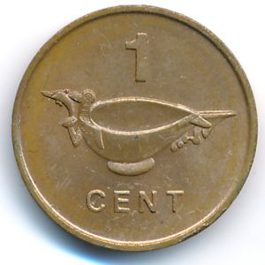 Solomon Islands, 1 cent, 1977