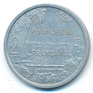 , 2 francs, 1965