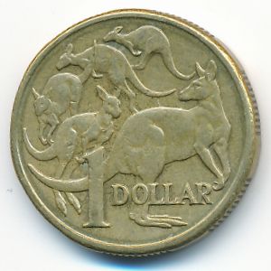 Australia, 1 dollar, 1985