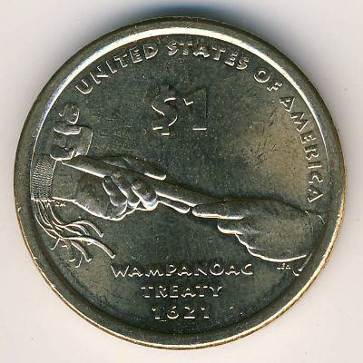 USA, 1 dollar, 2011