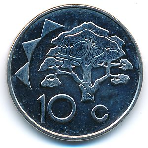 Namibia, 10 cents, 2009