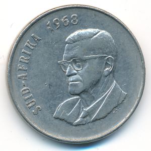 ЮАР, 50 центов (1968 г.)