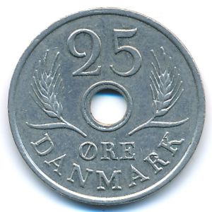 Дания, 25 эре (1969 г.)