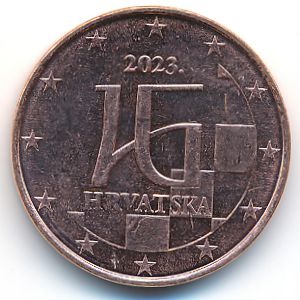 Хорватия, 5 евроцентов (2023 г.)