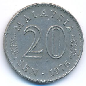 Малайзия, 20 сен (1976 г.)