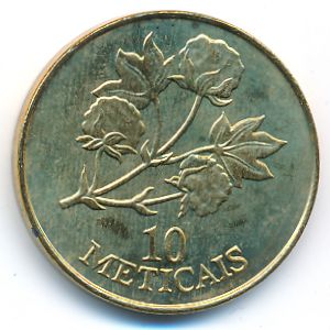 Мозамбик, 10 метикал (1994 г.)