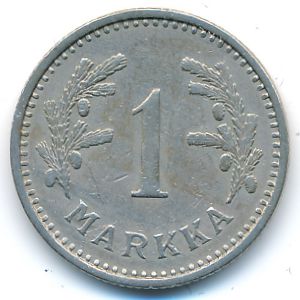 Finland, 1 markka, 1932