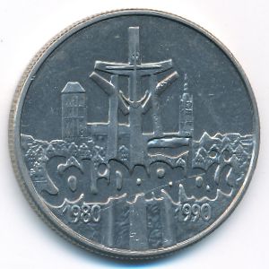 Польша, 10000 злотых (1990 г.)