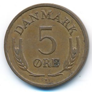 Дания, 5 эре (1967 г.)