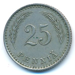 Финляндия, 25 пенни (1934 г.)