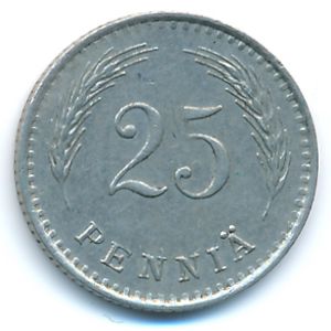 Финляндия, 25 пенни (1936 г.)