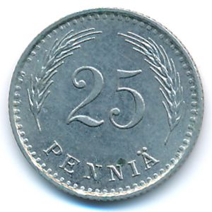 Финляндия, 25 пенни (1940 г.)