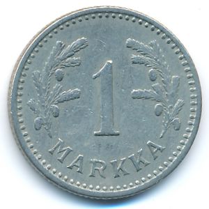 Finland, 1 markka, 1929