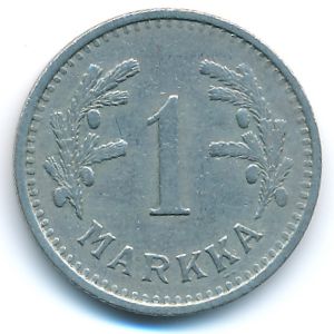 Finland, 1 markka, 1930