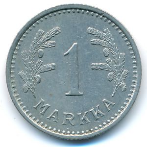 Finland, 1 markka, 1939