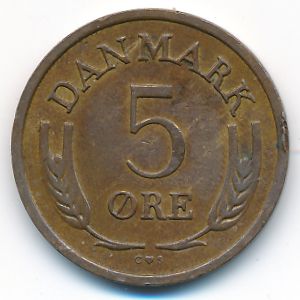 Дания, 5 эре (1968 г.)